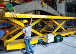  Automatic Warehouse Material Handling Scissor Lifting Transfer Carriage Steel Parts Transport Carts Manufactures