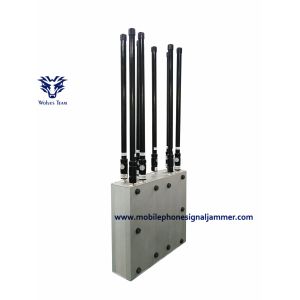 Outdoor 11 Channels Waterproof High Power Mobile Phone WIFI UHF VHF GPS Jammer
