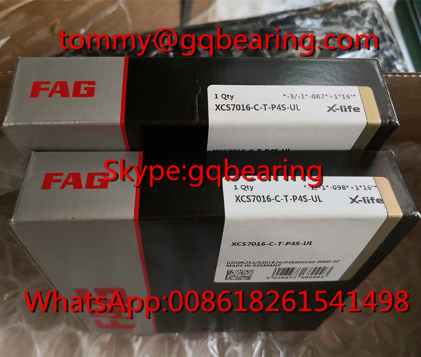 Ceramic Material Balls FAG HCB7019- C- T- P4S- UL Super Precision Angular Contact Ball Bearing packing