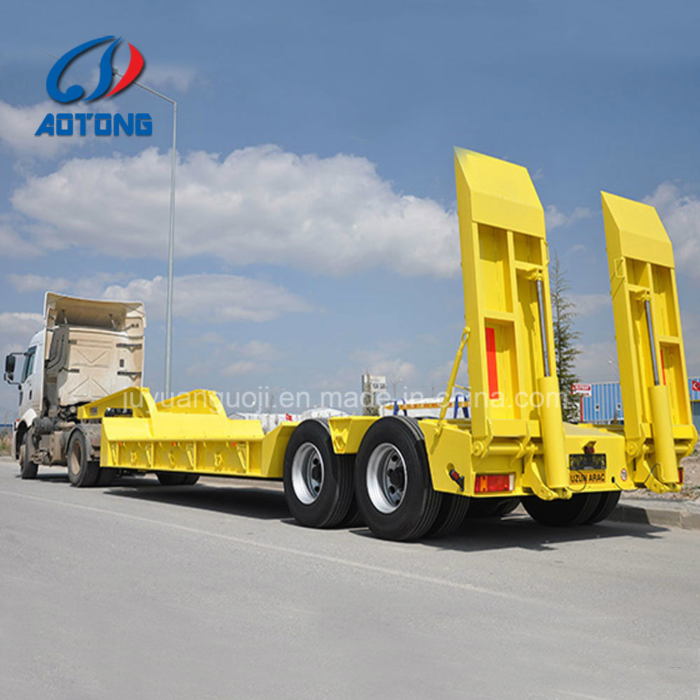 Lowboy Trailer for Heavy Machine/Equipment Transportation NDRC Announced Enterprise 226
