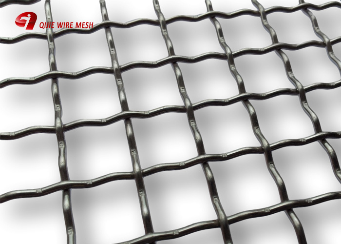 aluminum crimped wire mesh