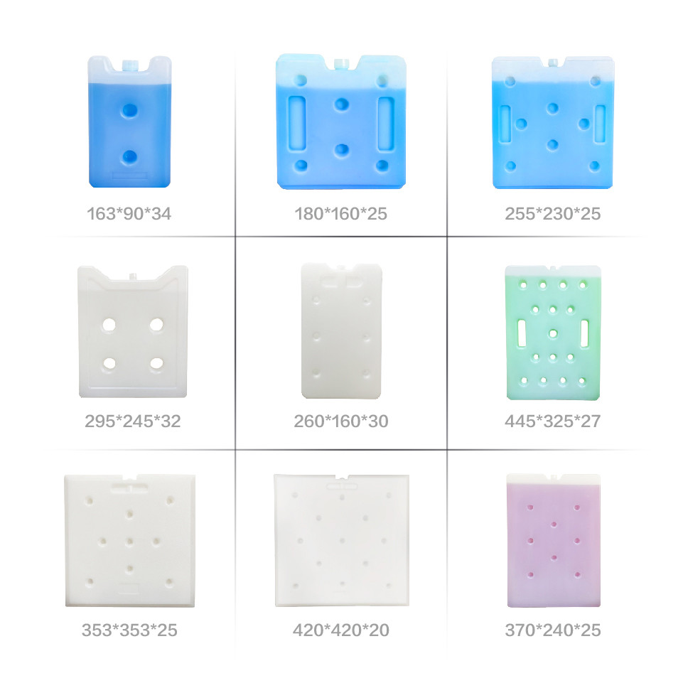 Picnic Cooler Gel Packs Cold Chain Freezer Blocks For Food Freshness