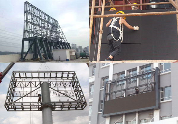 China Hd Outdoor P8 SMD Full Color LED Advertising Billboard For Shopping Mall Square