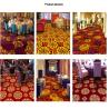 Buy cheap Wilton Patterned Carpets Floral Red Printed Style 100% Polypropylene from wholesalers