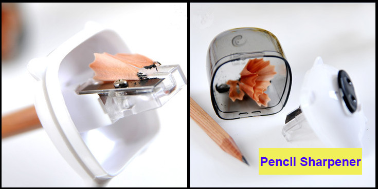 Various Colors Manual pencil sharpener 3.5cm Kids Children Stationery Supplies Animal Mini Piggy Piglet Dinosaur