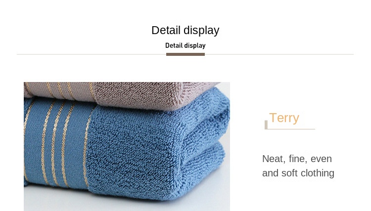 Chinese Cooling Antipilling Towels Thicken and Soften for Home Face Cloth Towel
