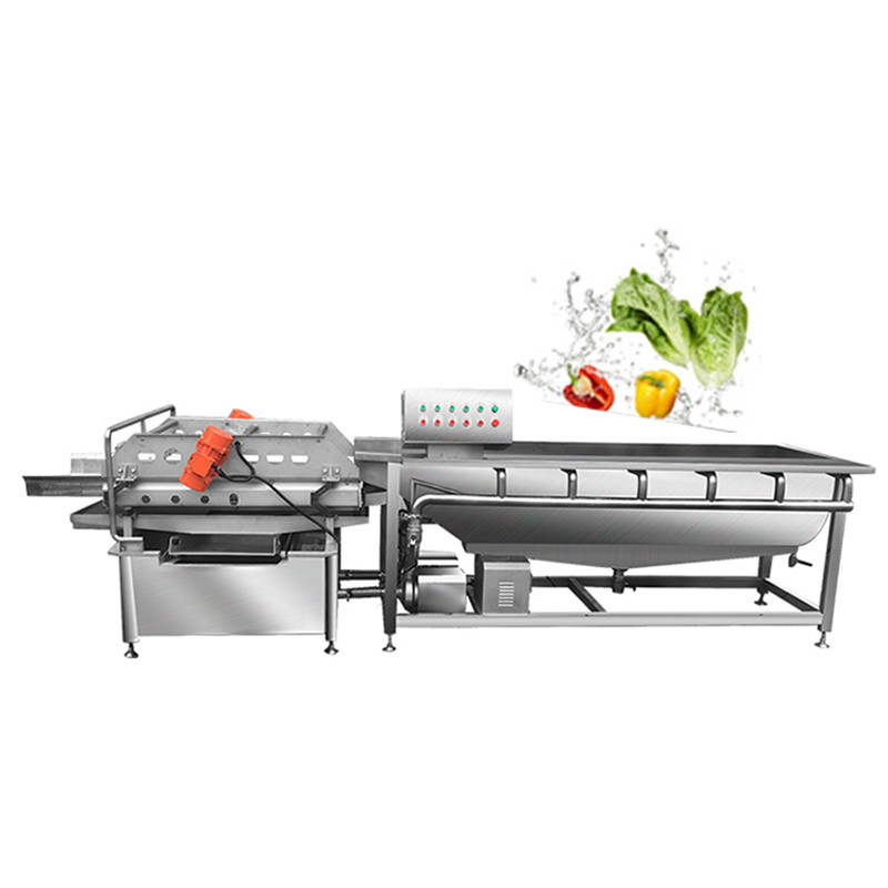 Commercial 304SUS Vortex Vegetable And Fruit Washing Machine For JY-4200
