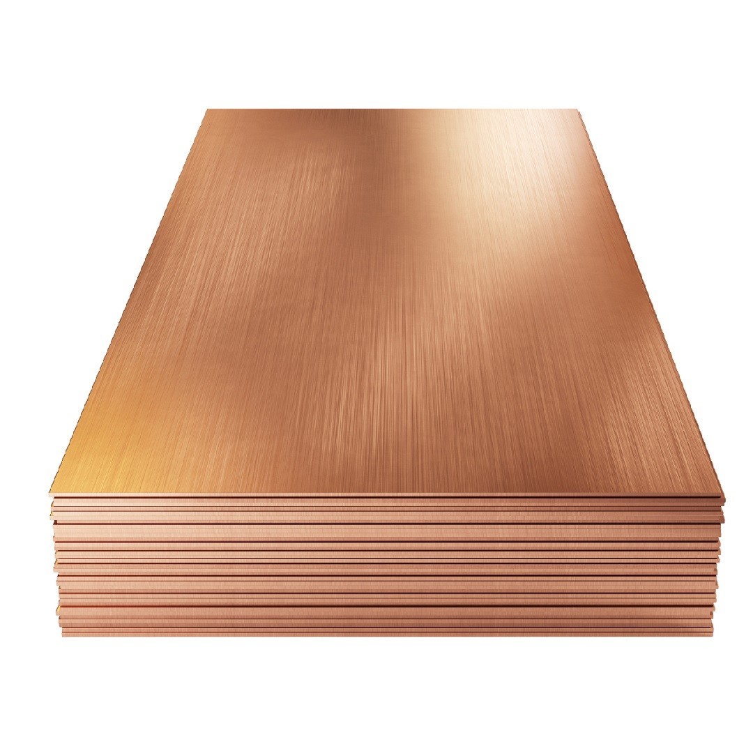 99.9% Pure Copper Plate Thickness 1.0 - 200mm Custom Cutting Any Size C11000 Copper