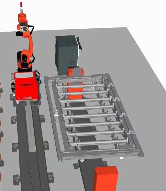 Robot Linear Track 350KG/m Automatic Production Line Mounting Position