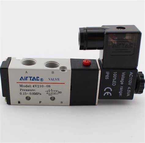 original new SMT Pick And Place Machine Parts Solenoid Valve 4V210-08