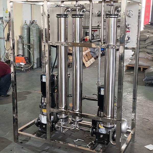 2L/Hour Productivity Integrated Reverse Osmosis Equipment with Double Stage