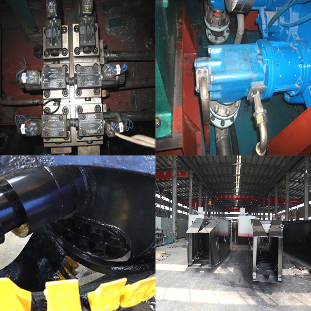 Anchor Boom Diesel Engine 22inch Cutter Suction Dredger for Sale