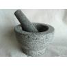 Buy cheap Herb Stone 6 Inch Mortar Pestle Hand Made Granite Moisture Resistant from wholesalers