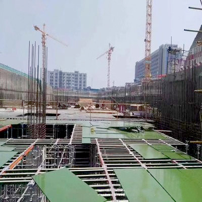 Double Sided Decoration Plastic Laminated Plywood For Real Estate Construction