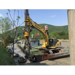 Rotary Kr50a Hydraulic Piling Rig Machine Max Drilling Depth 24m