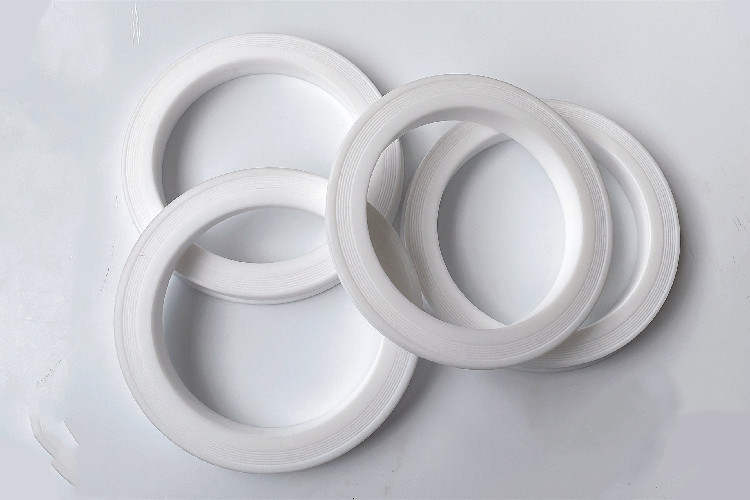 Leak Proof High Hardness 2"3"4" PTFE Hammer Union Lip Seal Gasket / Ring