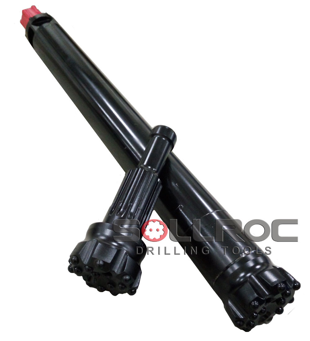 Heavy Duty Down The Hole Hammer DTH Drilling Machine Parts 15-35 Bar Air Pressure