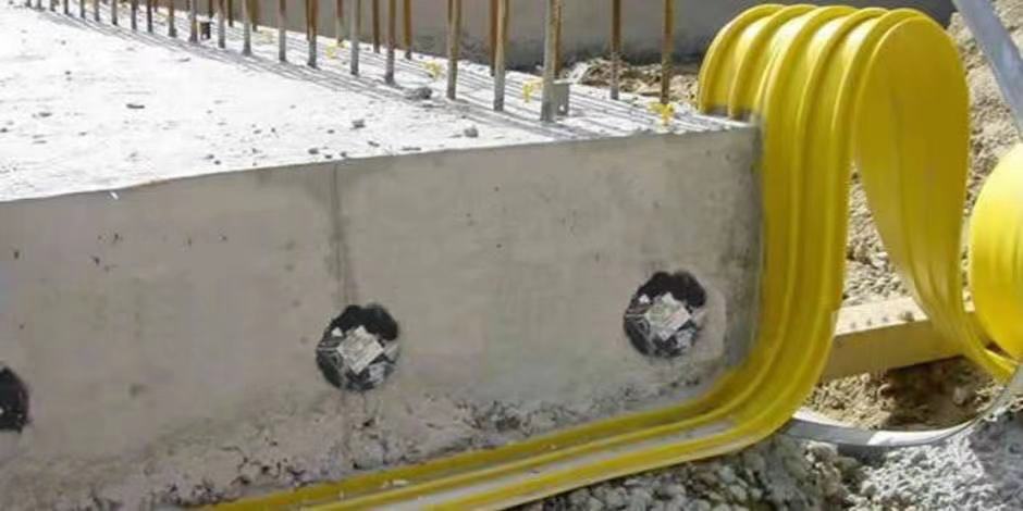150mm Width 3mm Thickness PVC Waterstop Belt for Concrete Construction Modern Design