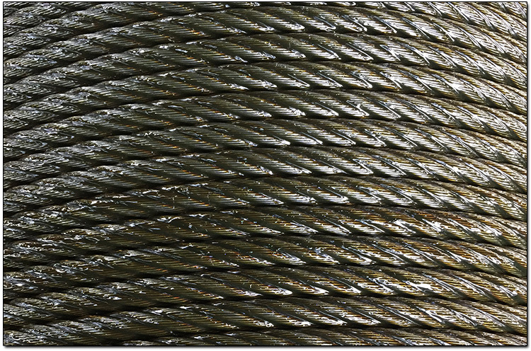Galvanized Rubber Coated Steel Rope Ring Fixed Lifting And Hoisting