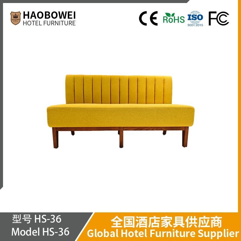 Foshan Furniture. Fabric Booth Sofa. Restaurant Furniture. Theme Restaurant. Customized Booth Sofa for Restaurant Private Rooms.
