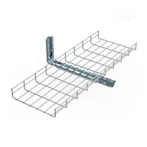 Rectangular Grid Cable Tray Aluminum Wire Tray Medium Load Capacity