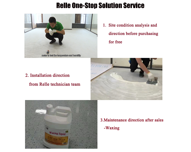 Indoor Luxury Vinyl Roll Flooring Grey PVC Glue Down Vinyl Floor Covering