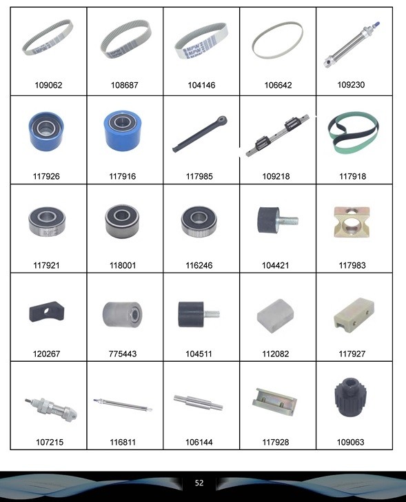 Auto Cutter Parts Size 260x19mm P36 P60 P80 Cutting Machine Parts Sharpening Belt