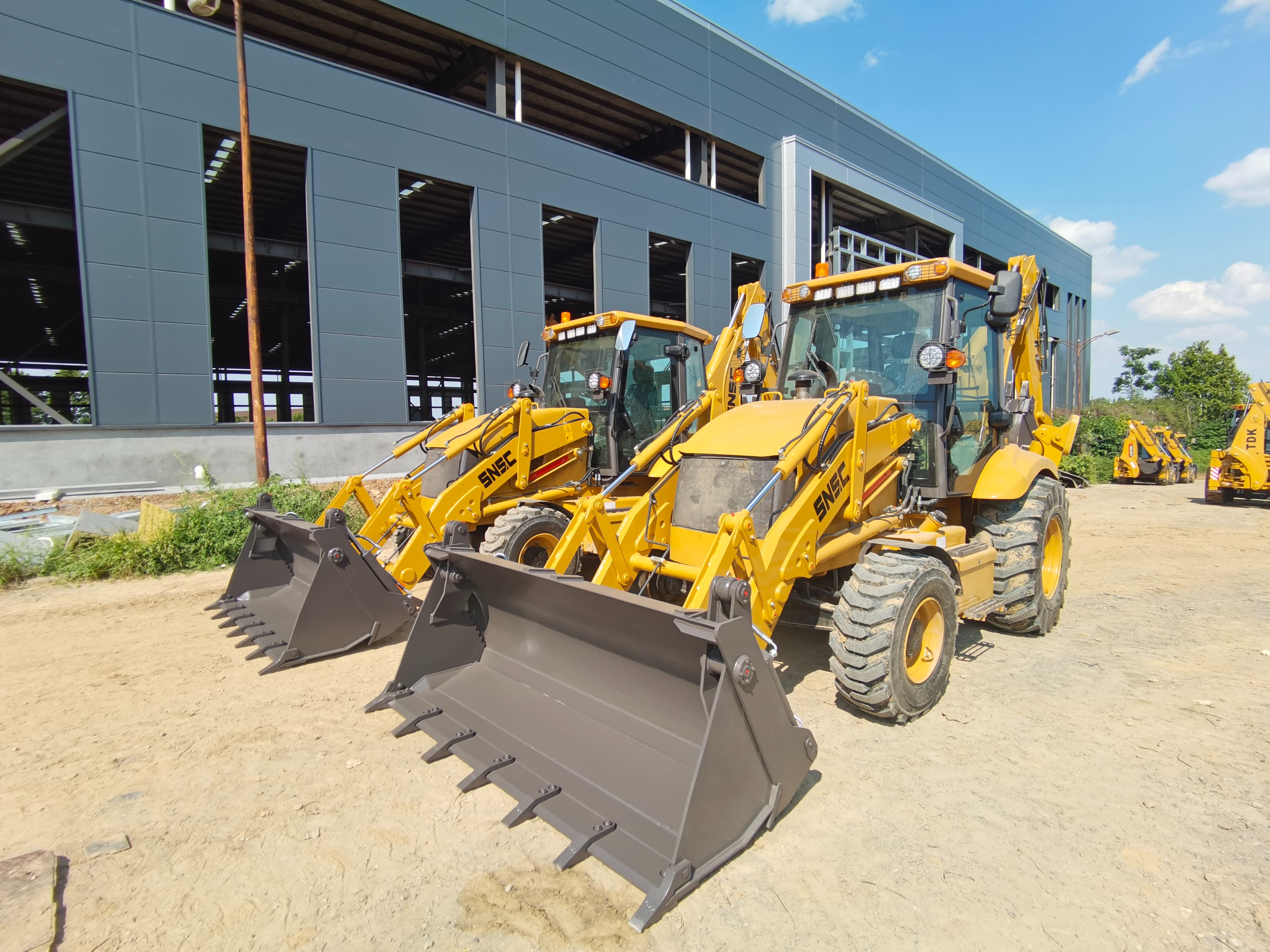 Long Lifetime SNSC 2024 Wheel Loader 0.48cbm with Xiandai Hydraulic Cylinder and YUCHAI Engine