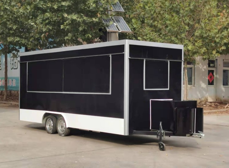 Fully Equipped Water-Based Catering Trailer for Home Trade Assurance Raw Material Water