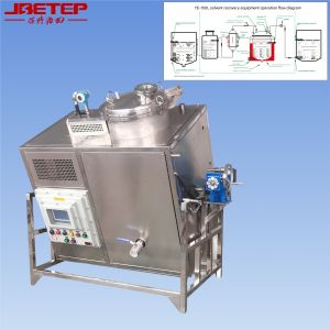  New Fixed Temperature Timing Siemens Display Single Processing 150L Dumping Type Regenerative Solvent Recovery Machine Manufactures