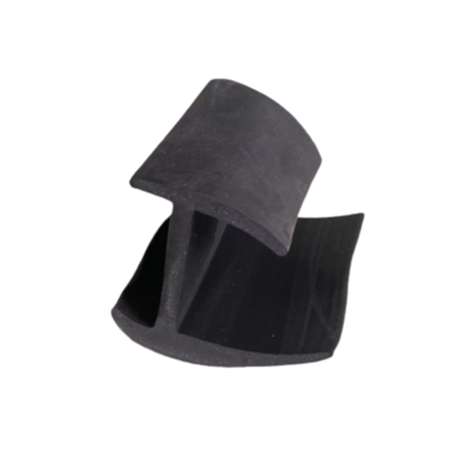 Black EPDM Rubber Door Seals for H and J Type Containers Long-Lasting Performance