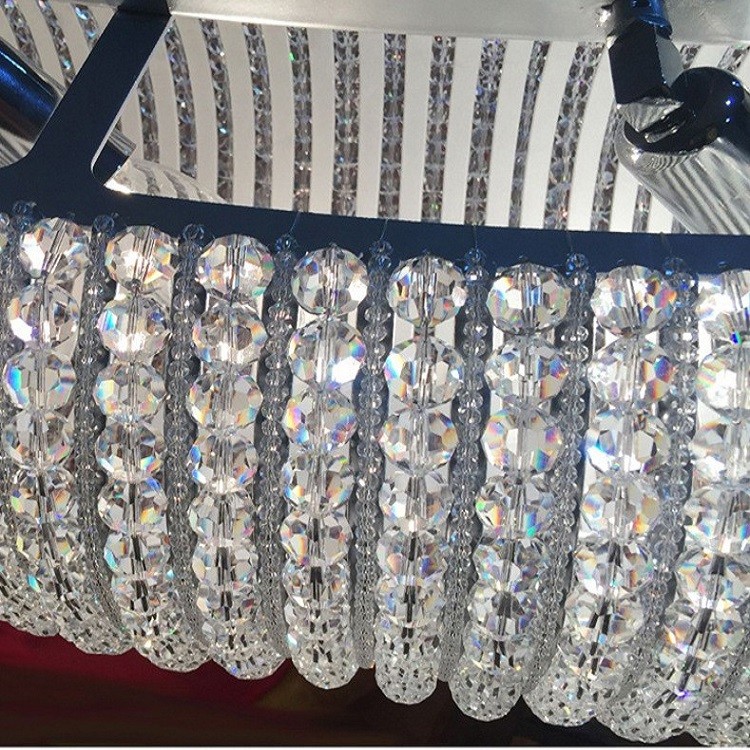 OEM Clear Crystal Modern Pendant Light Indoor Decoration