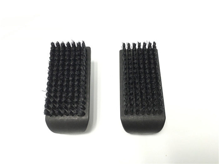 Synthetics Fibers Cleaning Static Discharge Brush Plastic Handle U Shape Color Black