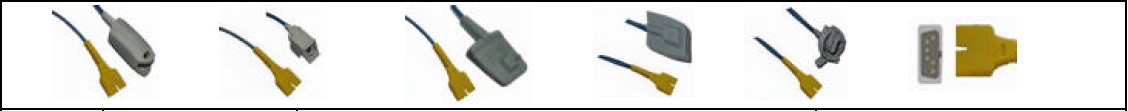 Replacement Reusable Spo2 Sensors MEK Compatible Medical Adult Finger Clip Type