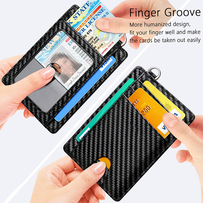 Custom Logo Genuine Crocodile Saffiano Pu Leather Credit Card Holder Business Wallet