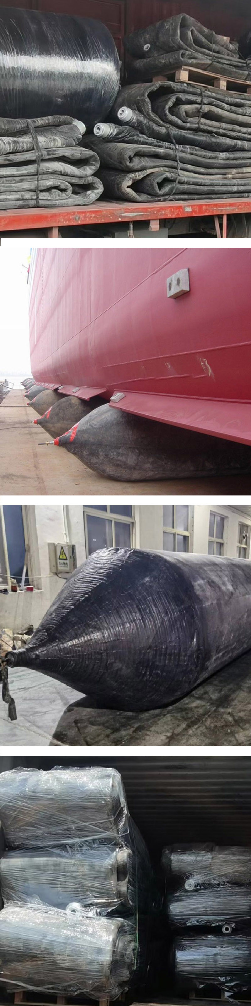 Marine Inflatable Buoyancy Bags Heavy Load Support Tear Resistant Easy Handling Safe Efficient