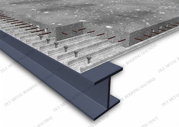 1.3mm Steel Deck Roll Forming Machine 50Hz Corrugated Roll Former