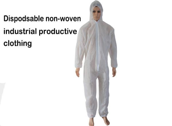 Quality SMS Non-woven protective clothing disposable 3-Ply Cheapest aniti-bacteria waterproof suite for sale