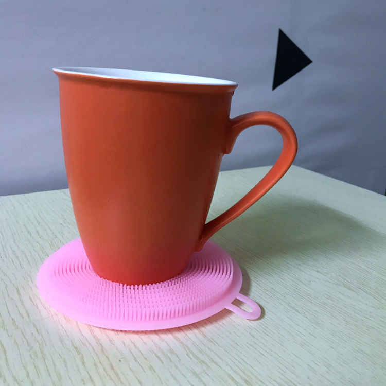Kitchen Silicone Cleaning Pad Heat Resistant Pot Holder Mat For Pots Pans