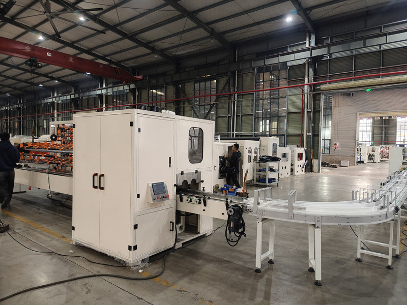 Fully Automatic Toilet Tissue Paper Roll Cutting Machine
