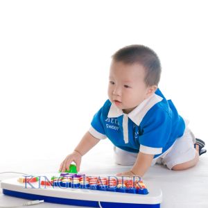 Children keyboard with anti pull-off or pop-off designed keys K-800