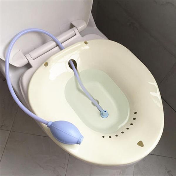 Yoni Steam Seat For Toilet Vaginal Steaming Tub Sitz Bath Basin For Hemorrhoids