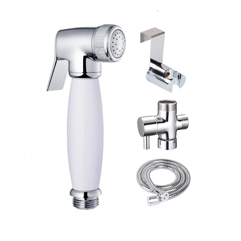 Round ABS Handle 270g 3kg Bathroom Bidet Sprayer