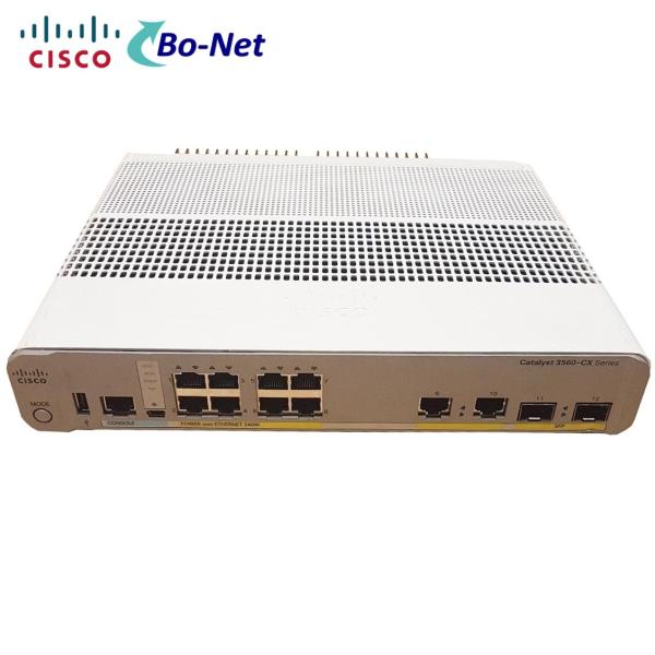 China Cisco managed POE network switch WS-C3560CX-8PC-S 3560-CX Switch 8 GE PoE+, Uplinks: 2 x 1G SFP and 2 x 1G Copper, IP Ba on sale China Cisco managed POE network switch WS-C3560CX-8PC-S 3560-CX Switch 8 GE PoE+, Uplinks: 2 x 1G SFP and 2 x 1G Copper, IP Ba on sale