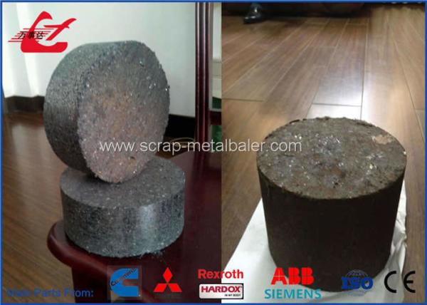 Sawdust Metal Briquetting Machines Scrap Briquetting Press Machine For Aluminum