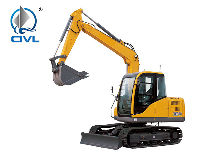 Road Construction 8.5 Ton 0.34m³ Mini Crawler Excavator