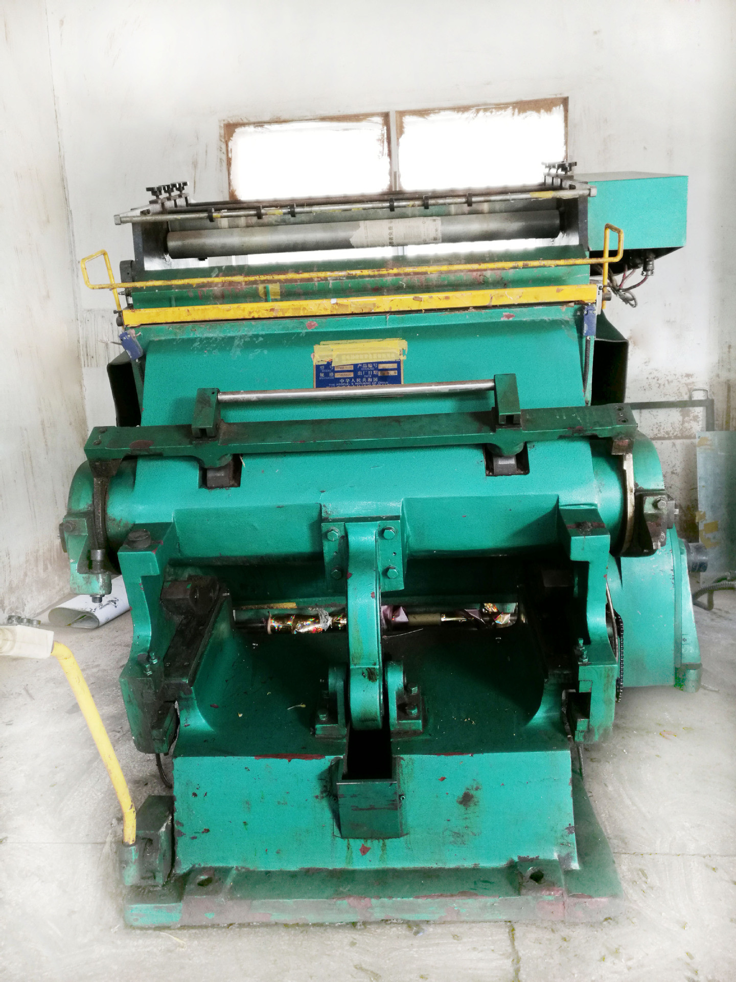 NSK Bearings Emboss Machine 38 Chromium Molybdenum Aluminum 6100KG Net Weight，