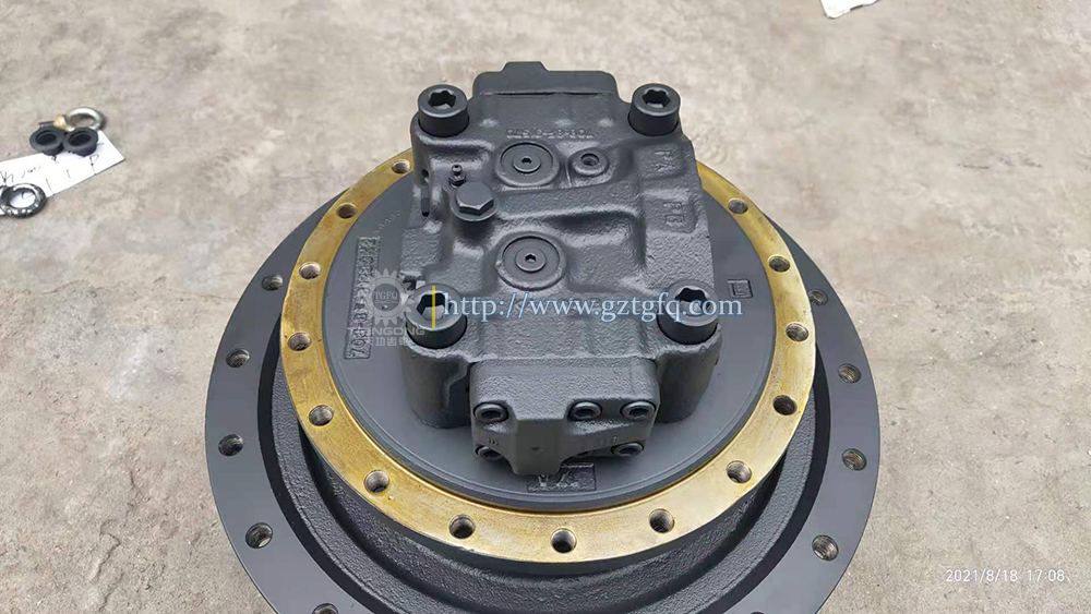 Iron PC200-8MO Excavator Travel Gearbox with Motor Travel Excavator Parts 20Y-27-00560