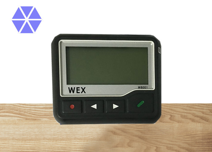 China Hand Programmable Mobile Pager Device / Restaurant Alphanumeric VHF Pager on sale