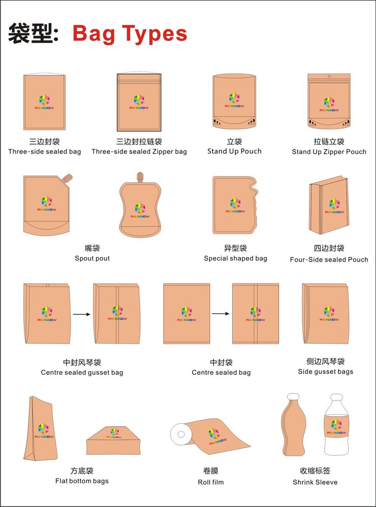 120 Gram Snack Bag Packaging Cashnew Nut Kraft Paper Bag With Zipper Food Paper Bag